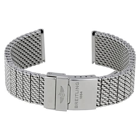 breitling stainless steel watch strap|genuine Breitling watch straps.